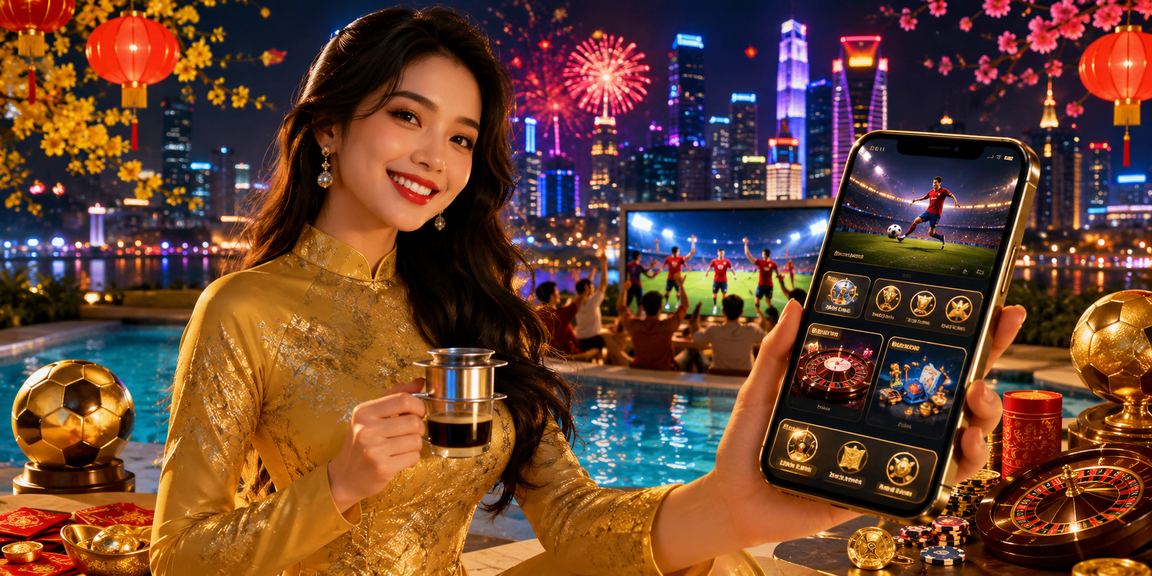 Người dùng tại TP.HCM sử dụng ứng dụng casino trên điện thoại