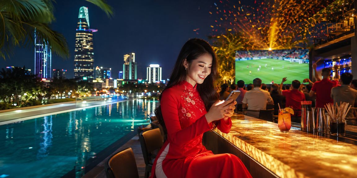 Khán giả xem bóng đá và xem phân tích kèo tại TP.HCM