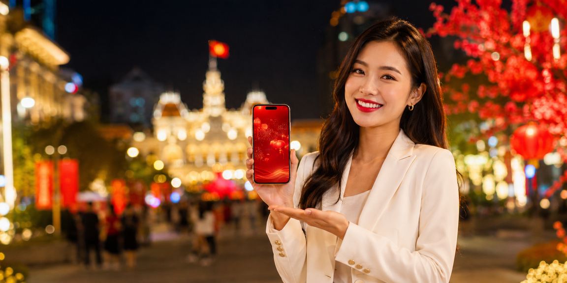Người dùng tại TP. Hồ Chí Minh đăng nhập casino di động trong lễ hội