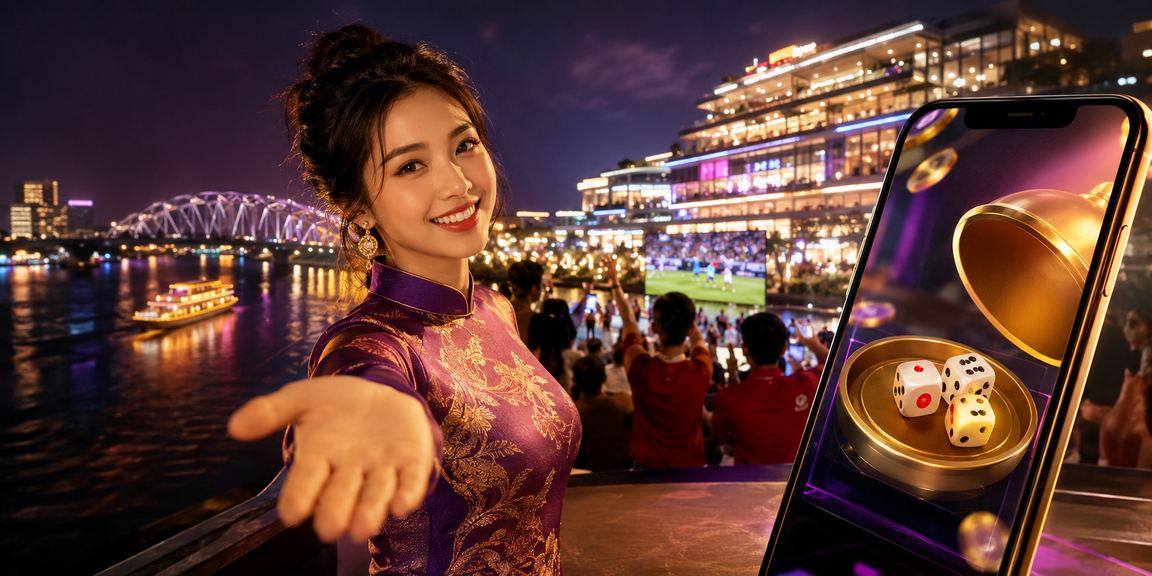 Người chơi tại Huế tham gia tài xỉu trực tuyến với không khí sôi động